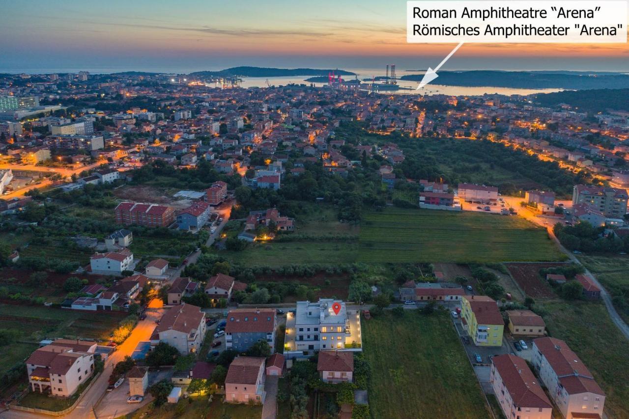 Villa Barmel Пула Экстерьер фото